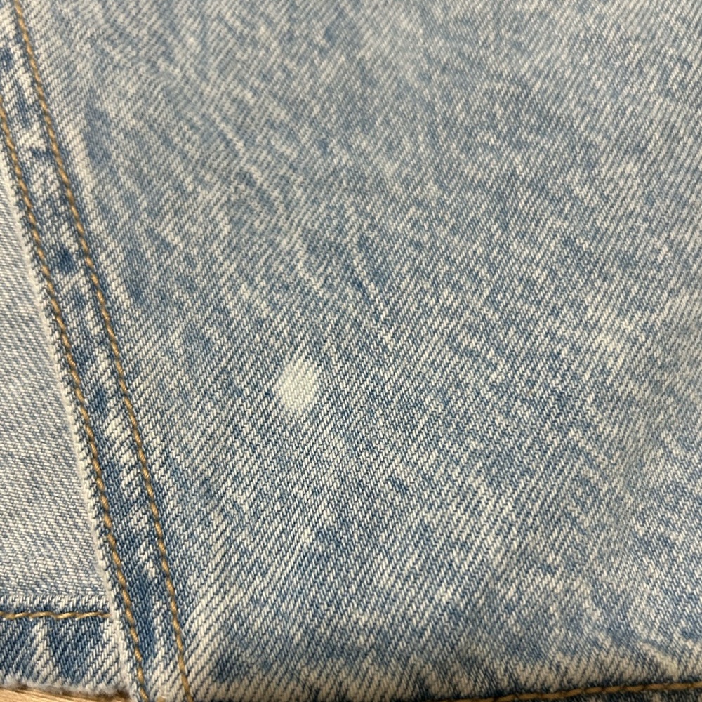 American Eagle Low Rise Maxi Denim Skirt - Picture 3 of 9